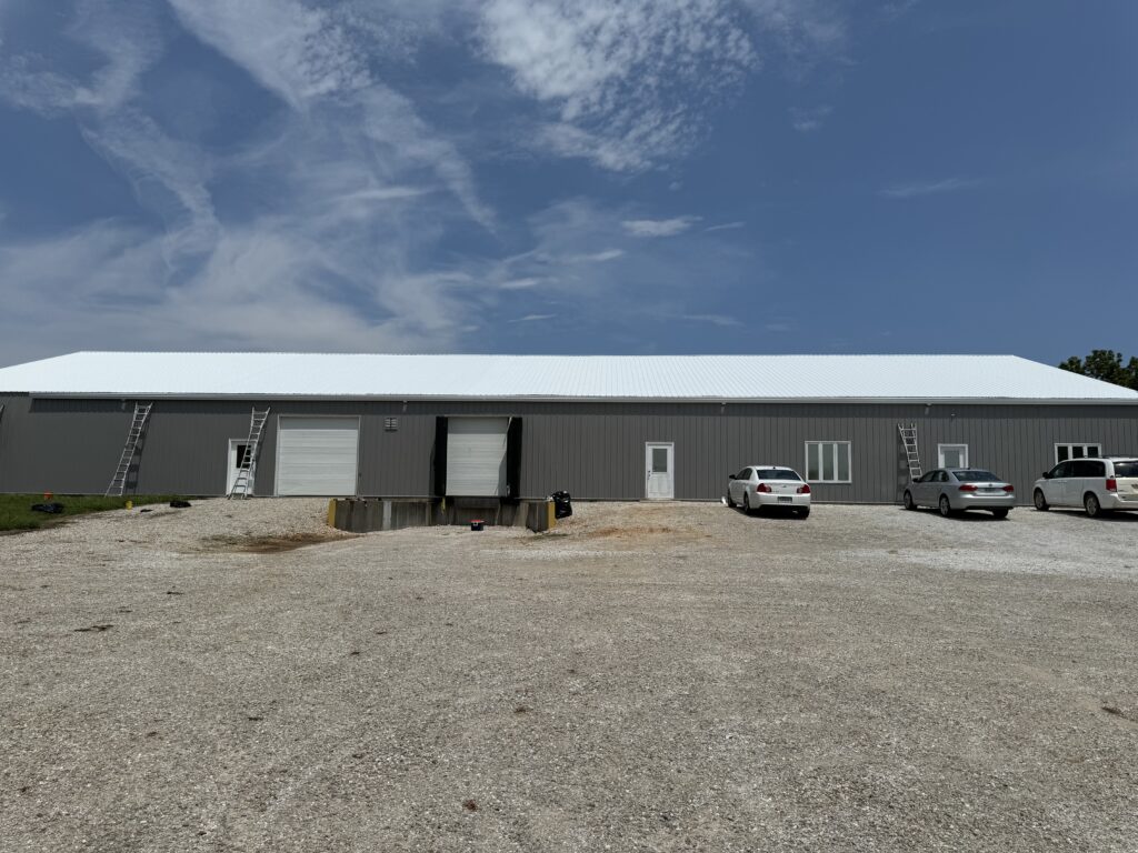 Commercial metal building