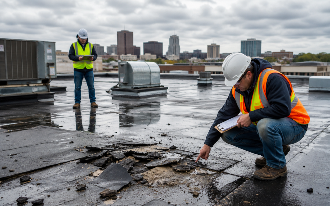 Commercial Storm Damage Roof Repair Services | Weather Contracting