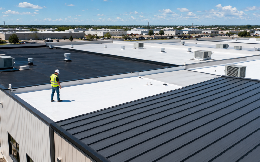 TPO vs. EPDM vs. PVC vs. Metal: Selecting the Best Commercial Roofing System